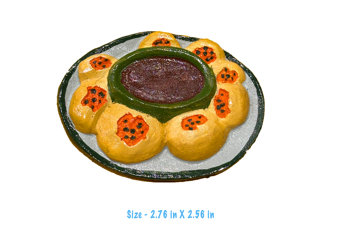 Fuchka Lover Fridge Magnet – A Bite of Bangladesh in Your Kitchen!