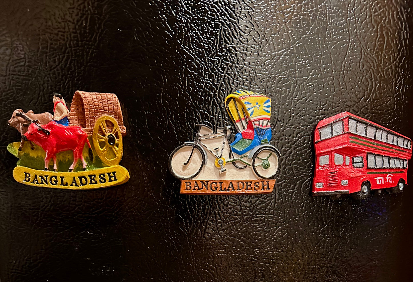 Double-Decker Bus Fridge Magnets – A Symbol of Resilience and Culture