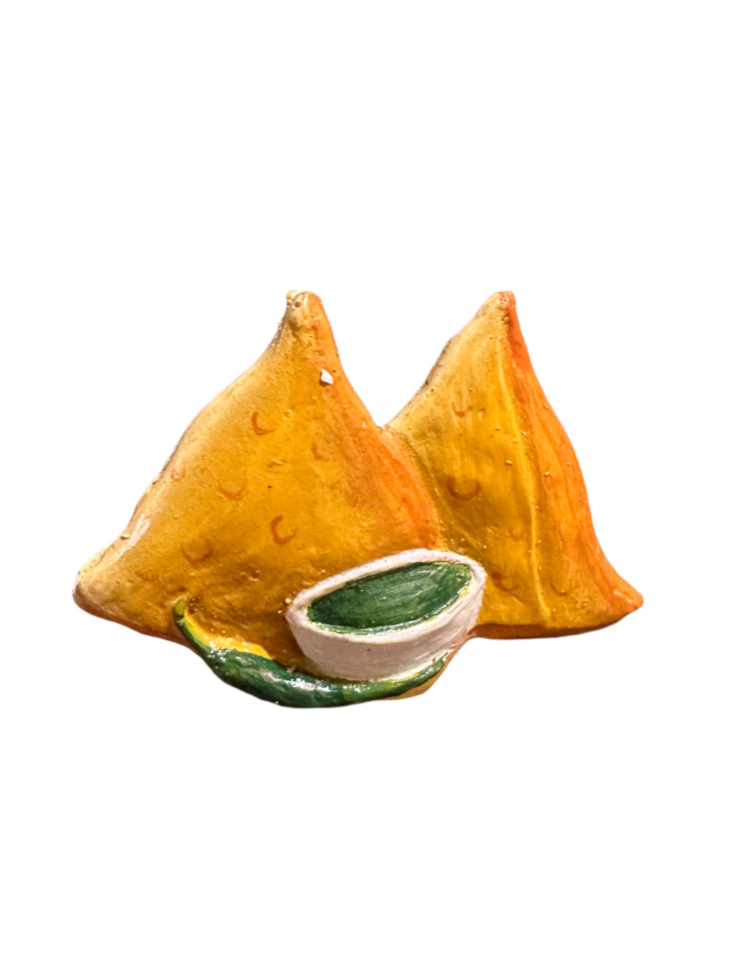 Samosa Fridge Magnet – A Festive Touch for Your Kitchen!