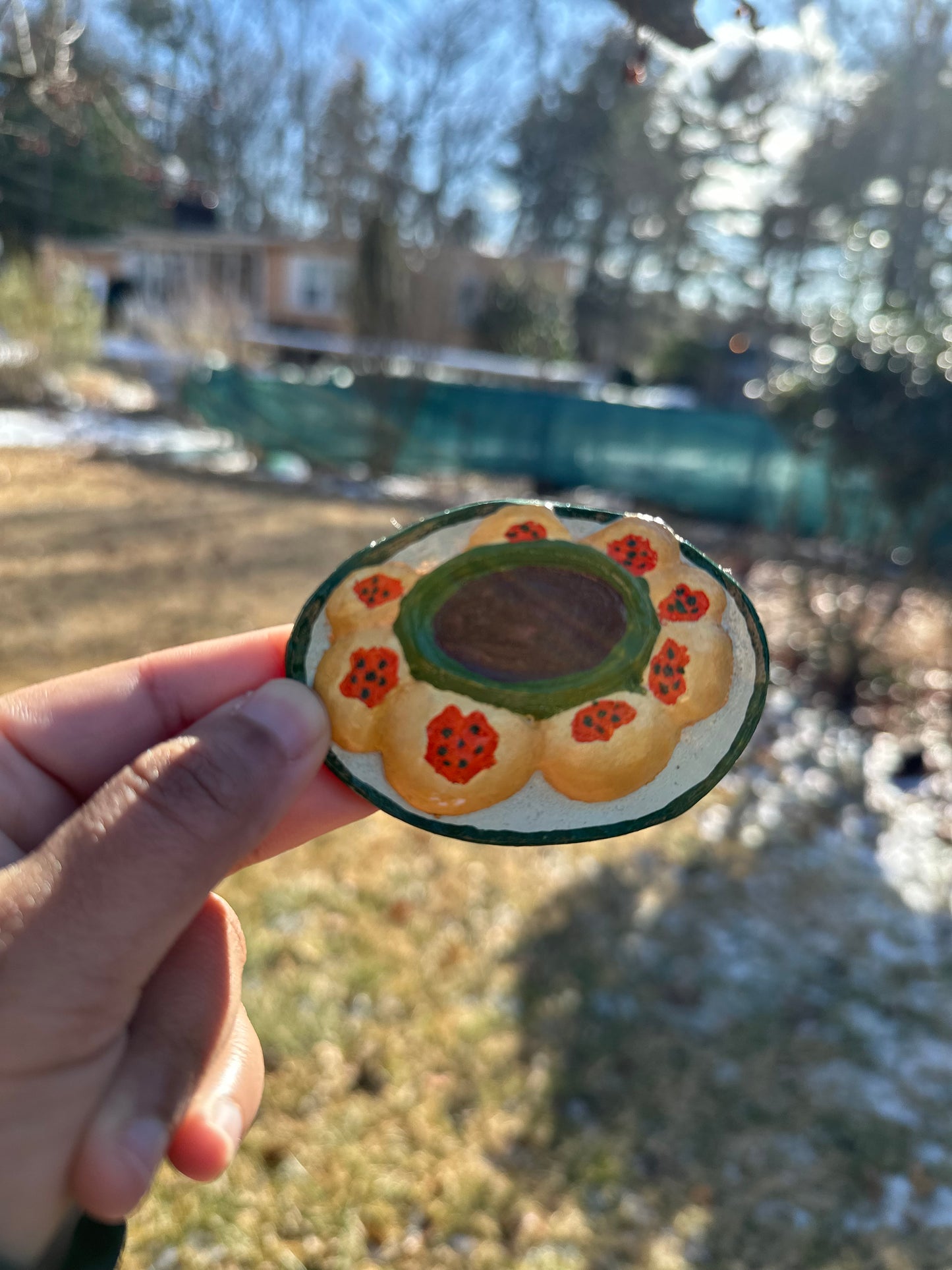 Fuchka Lover Fridge Magnet – A Bite of Bangladesh in Your Kitchen!