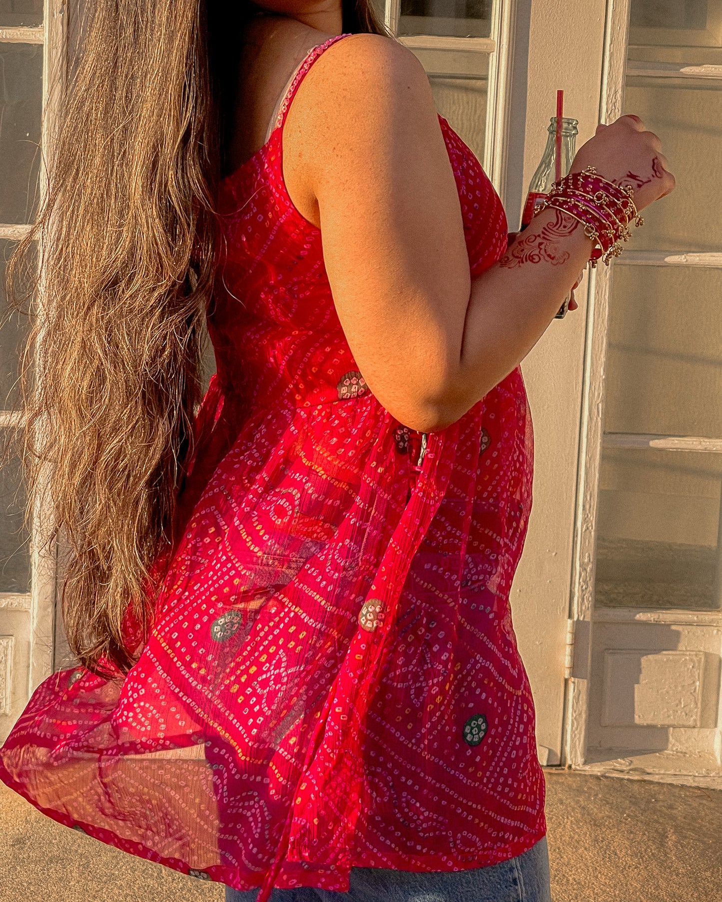 Chundri - Side Slit Top