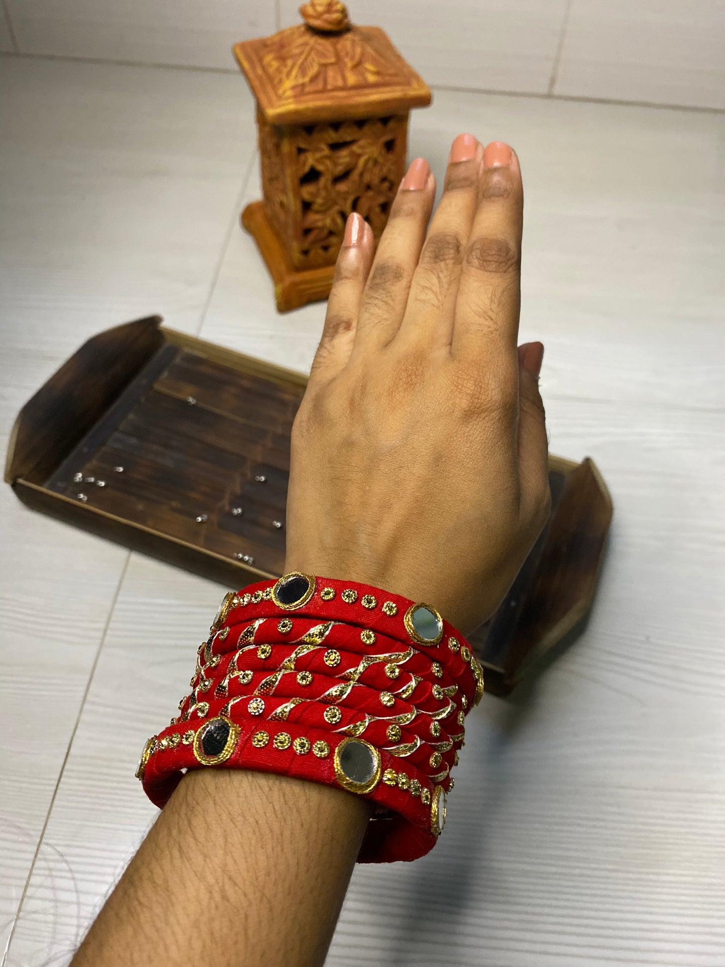 Lal Golap - Bangles Set