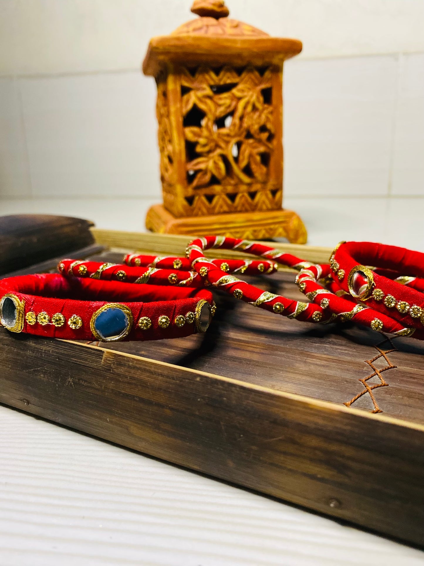 Lal Golap - Bangles Set