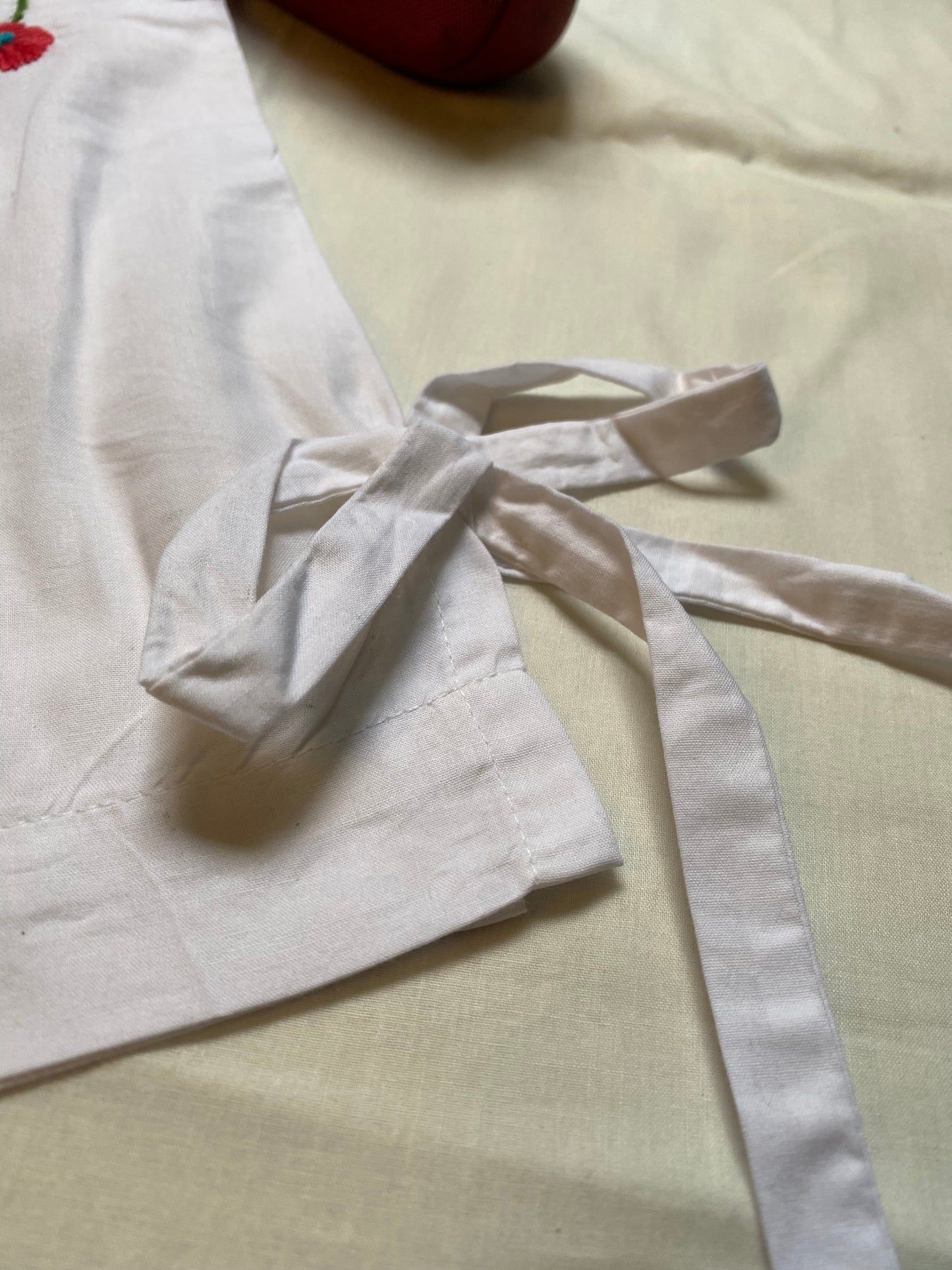 Alpona - Pure Cotton Hand Embroider Crop Shirt