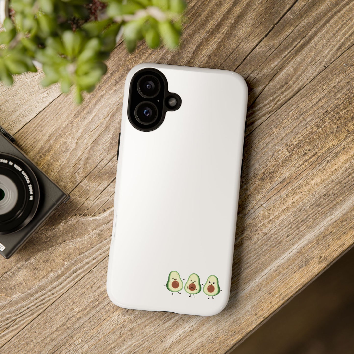 Cute Avocado Phone Case - Tough & Stylish