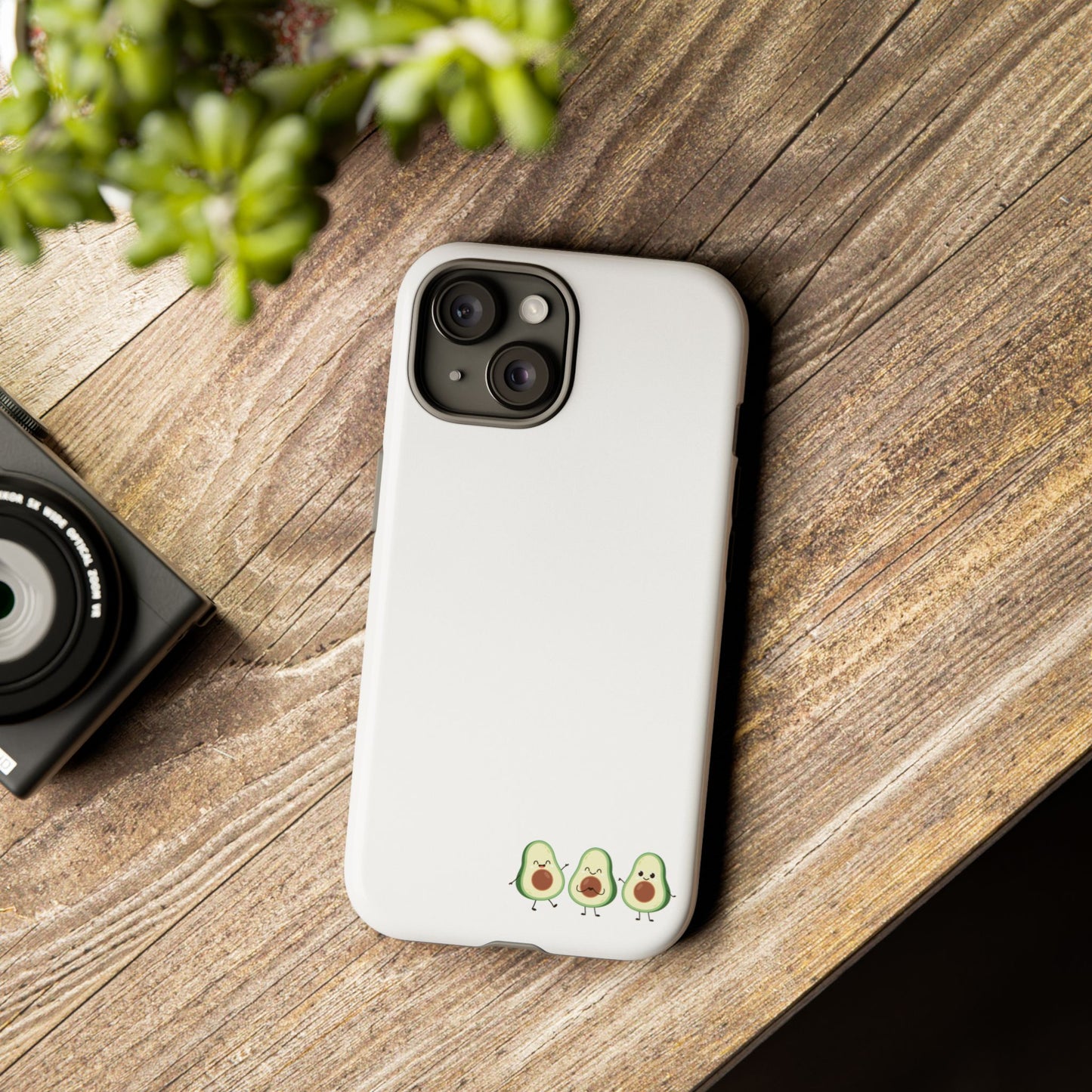 Cute Avocado Phone Case - Tough & Stylish