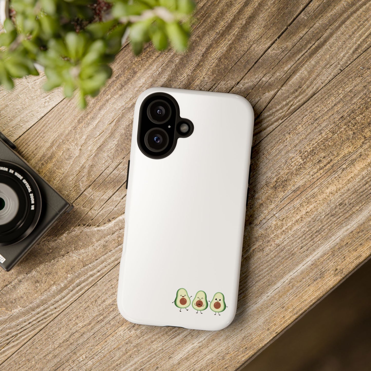 Cute Avocado Phone Case - Tough & Stylish