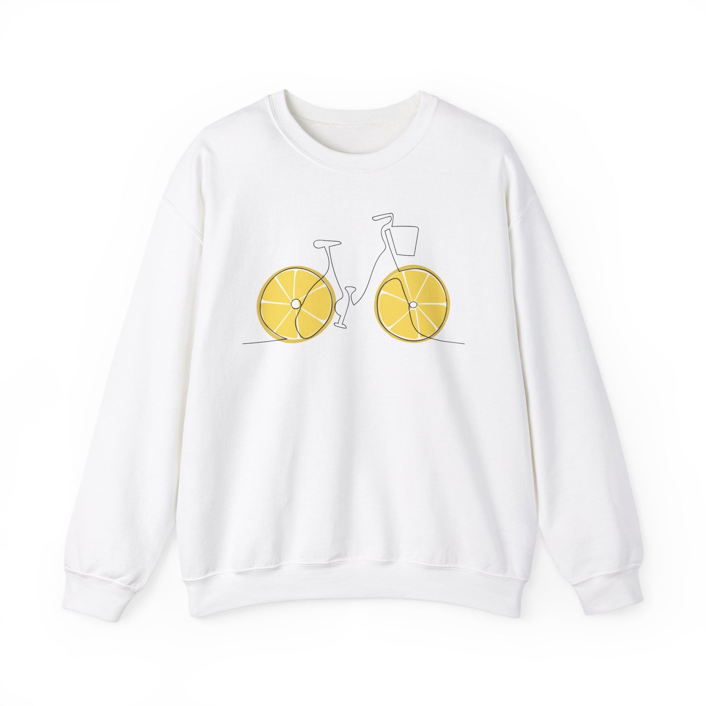 Citrus Bicycle Unisex Crewneck Sweatshirt