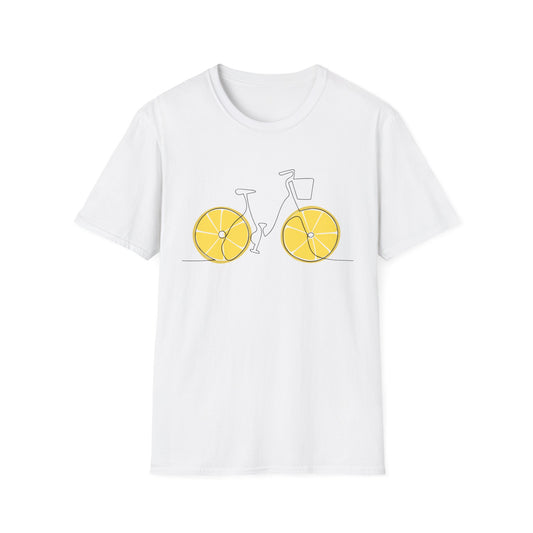 Lemon Slice Bicycle Softstyle T-Shirt