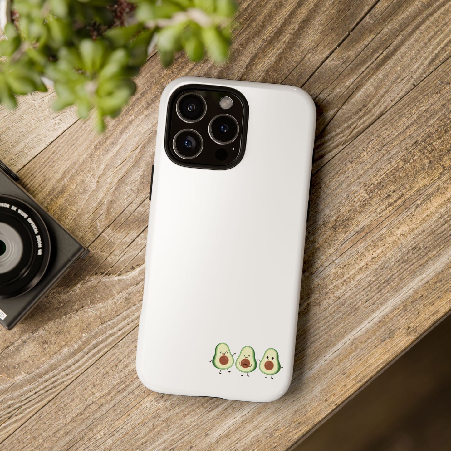 Cute Avocado Phone Case - Tough & Stylish