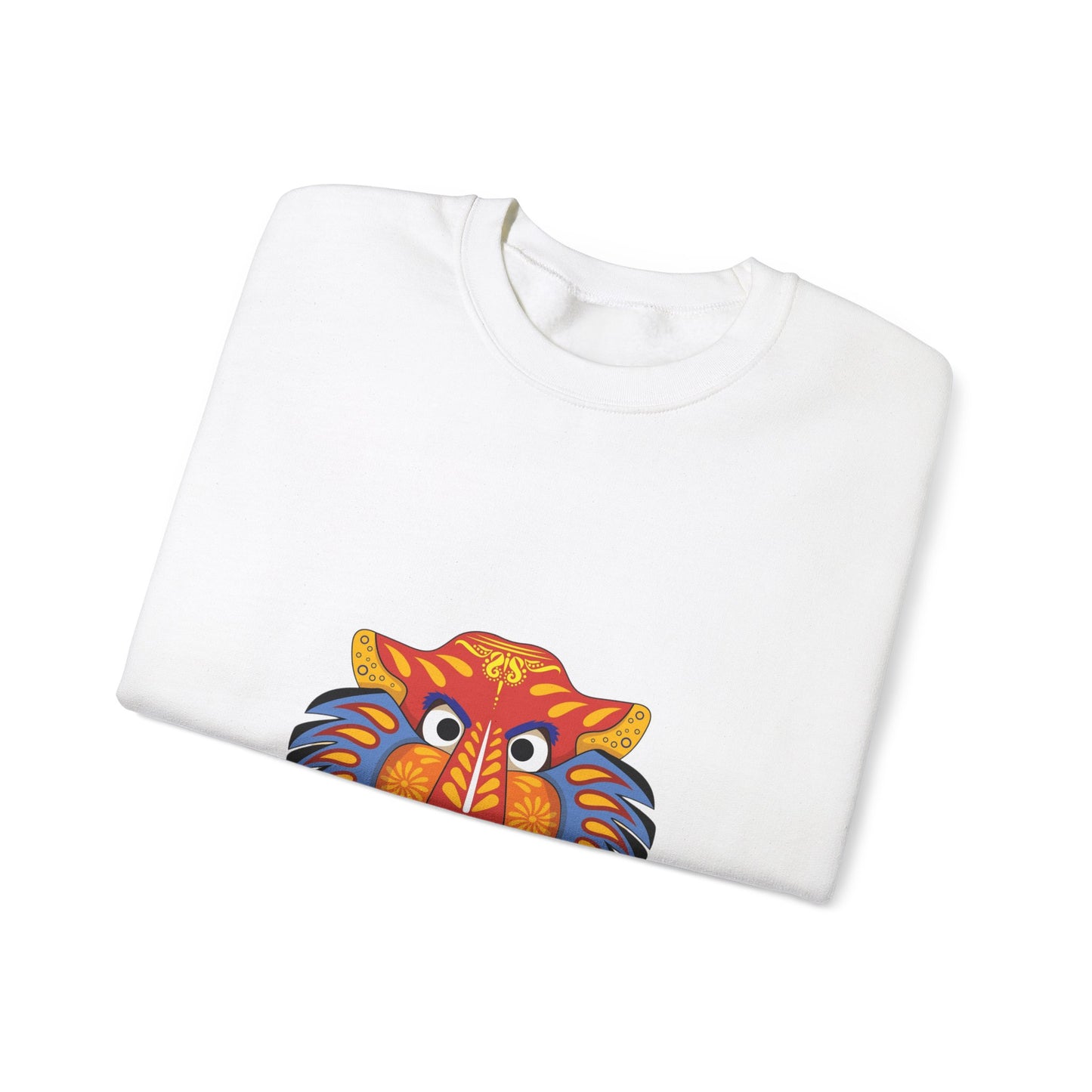 Vibrant Tiger Design Unisex Crewneck Sweatshirt