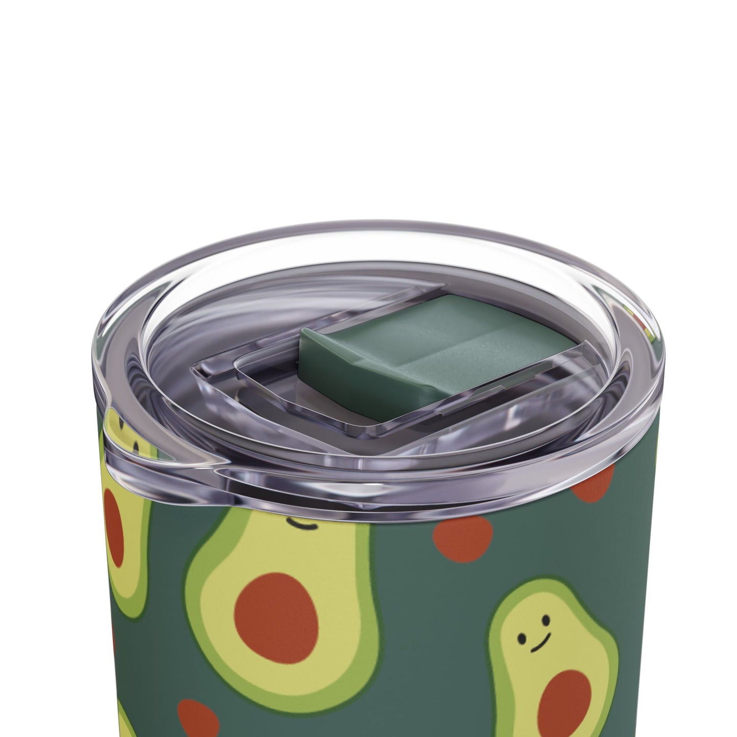 Avocado-Themed Skinny Tumbler, 20oz