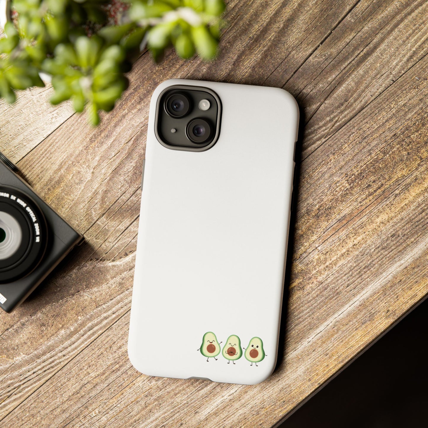 Cute Avocado Phone Case - Tough & Stylish