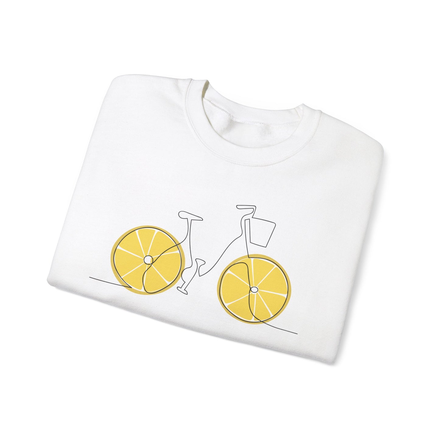 Citrus Bicycle Unisex Crewneck Sweatshirt