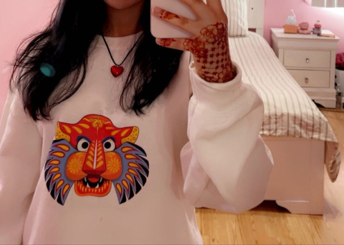 Royal Bengal Tiger Unisex Crewneck Sweatshirt