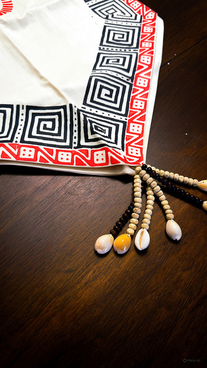 Chorka - Handblock Print Table Runner and Placemat Set