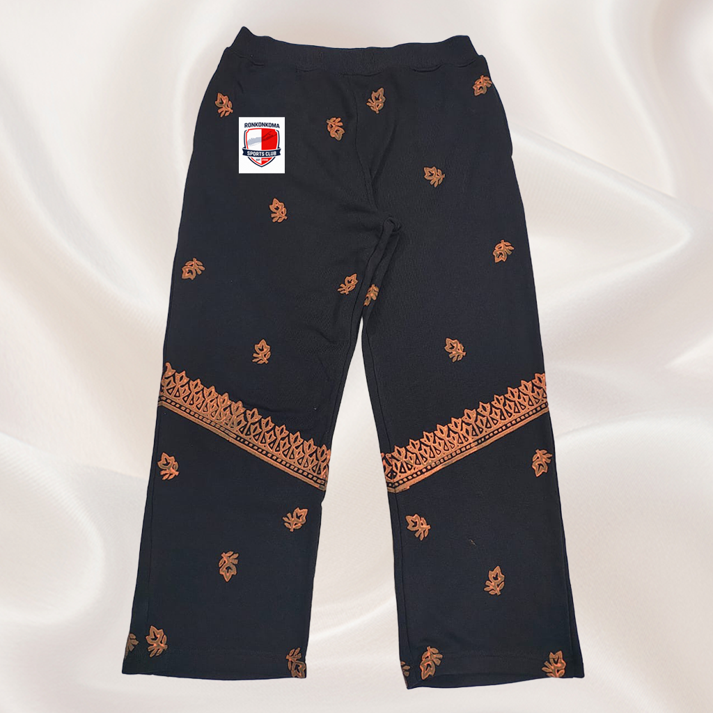 Ronkonkoma Sports Club Edition - Chouki - Fleece Hand-block Print Sweatpants