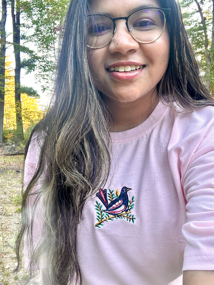 Doel - Baby Pink Boxy Tshirt