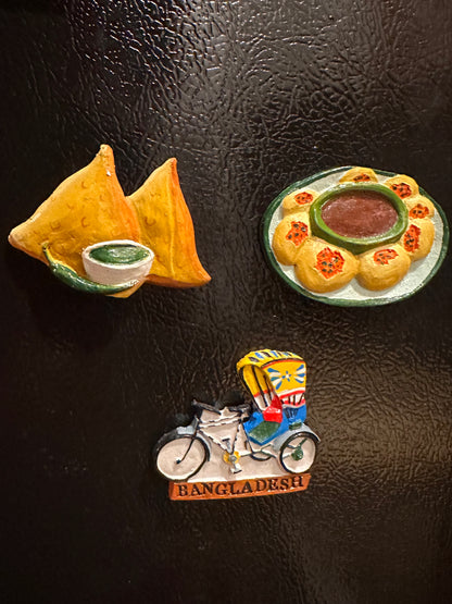 Samosa Fridge Magnet – A Festive Touch for Your Kitchen!