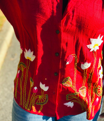 Poddo - Hand Embroider with beadworkShirt