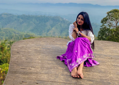 Bella - Hand-Block Printed Skirt