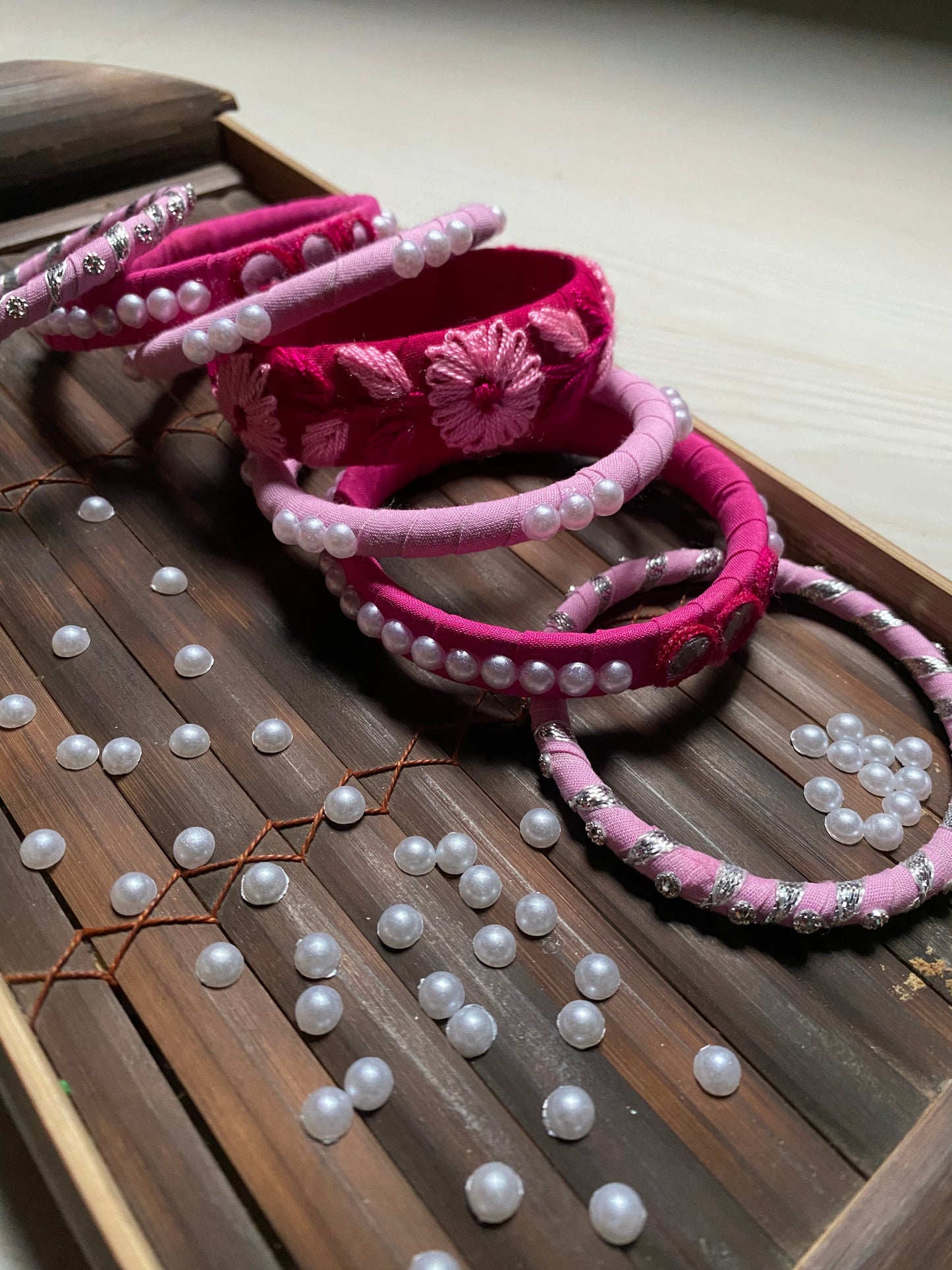 Lal Golapi - Bangles Set