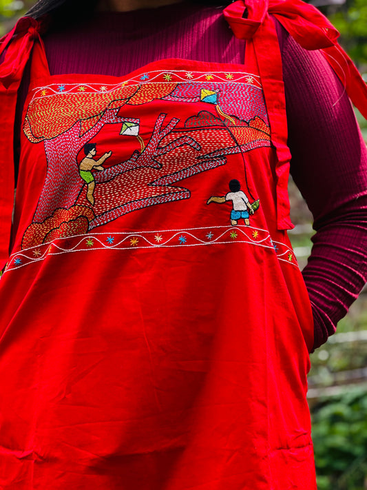 Ghuddi - Kantha Embroidered Dress