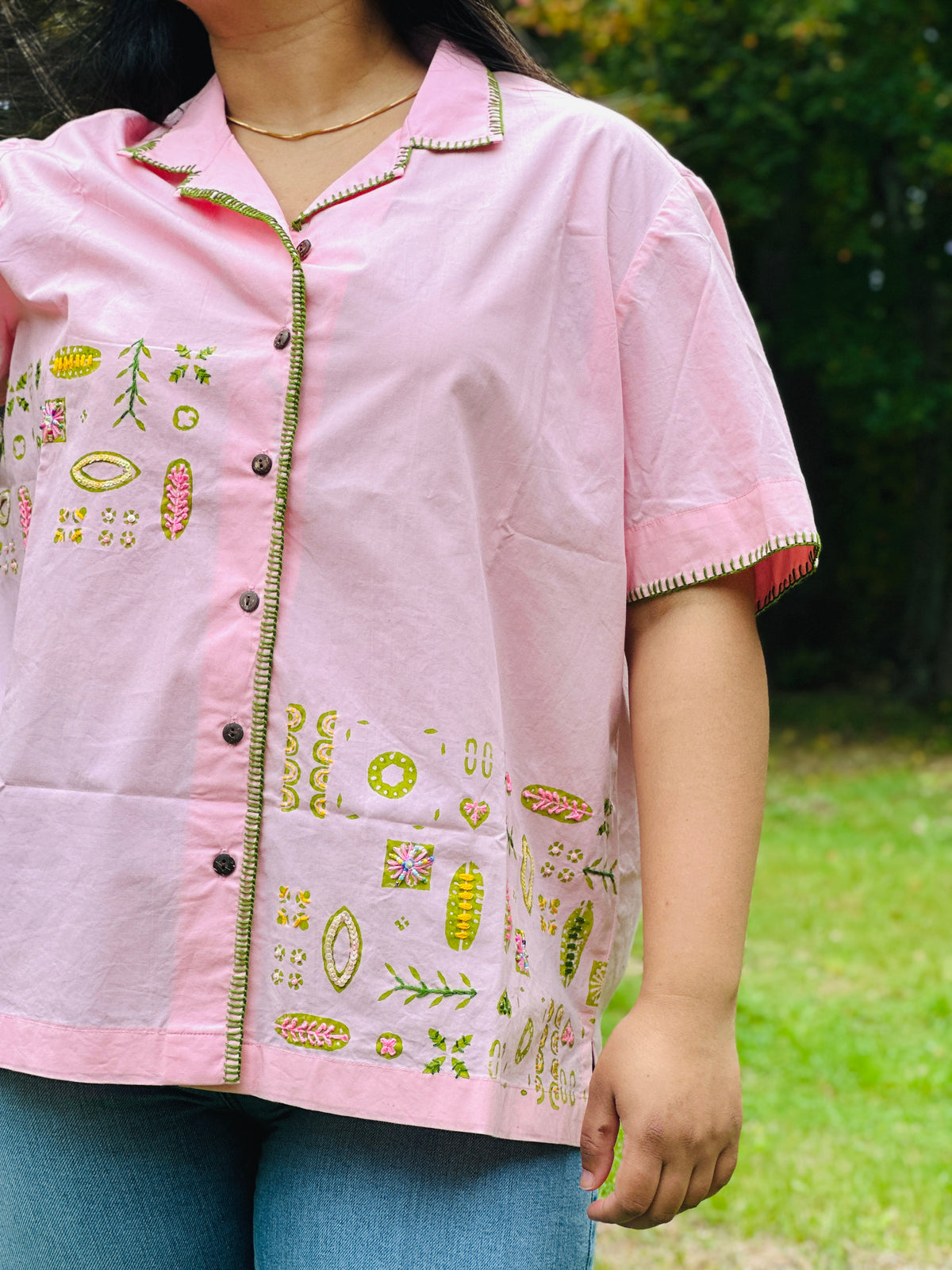 Chokra - Handblock Printed Unisex Shirt