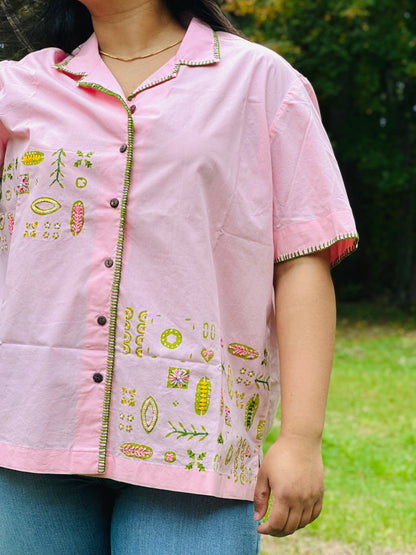 Chokra - Handblock Printed Unisex Shirt