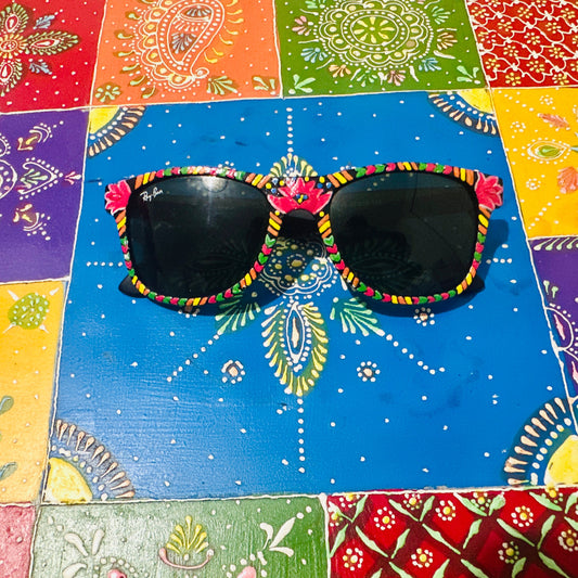 Rickshaw Paint Sunglasses V7 – Drip That Hits Different