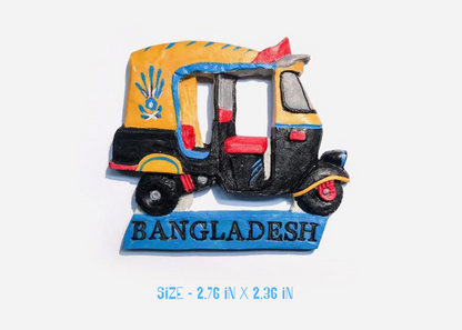 Baby Taxi -Desi Sports Car Fridge Magnet – A Fusion of Culture & Speed!